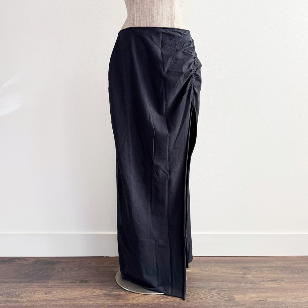 SKIMS Raw Edge Intimates Skirt with Slit